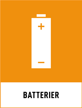 Symbol för Batterier
