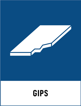 Symbol för Gips