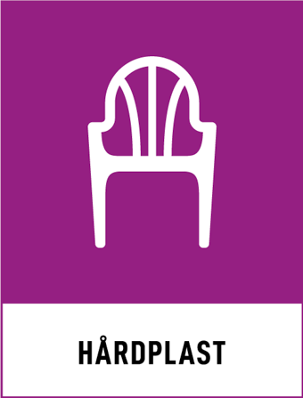 Symbol för Hårdplast