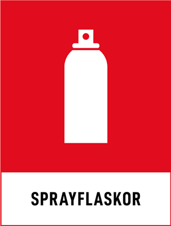 Symbol för Sprayflaskor