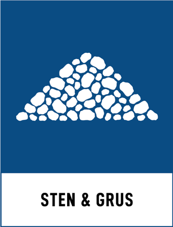 Symbol för Sten & betong