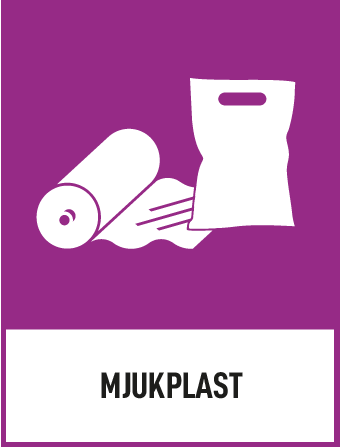 Symbol för Mjukplast